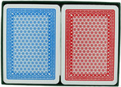 A-Plus Poker Size Playing Cards (Red/Blue), AGS-625R-RB