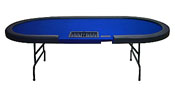 Poker Table With Dealer Spot - No Cups, AGS-PT96DTNOCUP