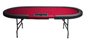 Poker Table With Dealer Spot - No Cups, AGS-PT96DTNOCUP