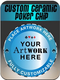 Custom Ceramic Poker Chips (39mm), CustomCeramicPokerChips