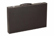 18" Black/White Backgammon (Inlaid Design), 3043L