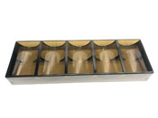 Smoked Acrylic Chip Rack/Tray, AGS-RackSmoked