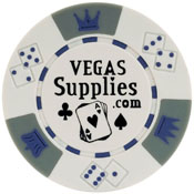 Custom Stamp Die Poker Chips, AGS-CustomStampDie