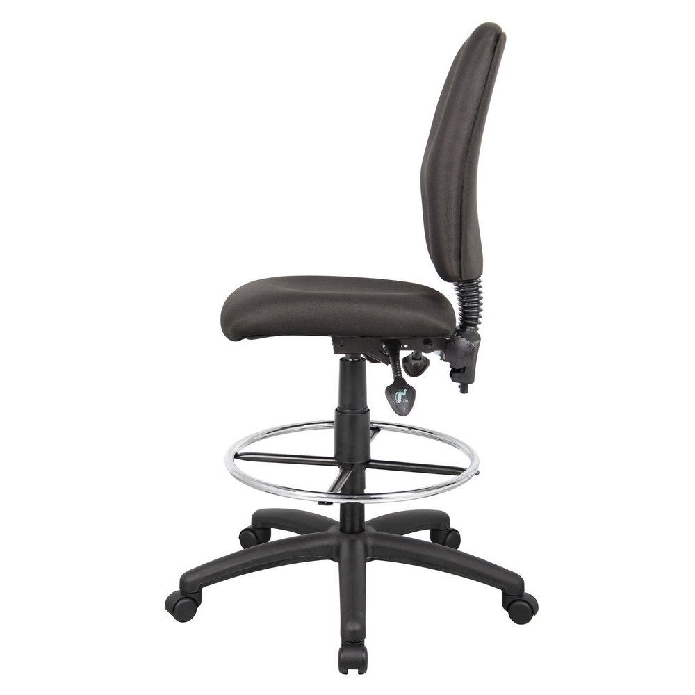 Boss Oversized Drafting Stool (Black)