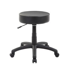 The DOT stool, Black Vinyl, B210V-BK