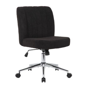 Boss Boucle Task Chair, Black, B4035C-BBK