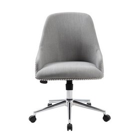 Boss Carnegie Desk Chair - Grey, B516C-GY