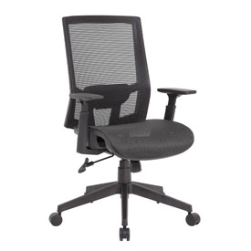 Boss Mesh Back and Seat Task Chair, B6044