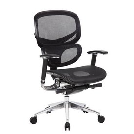 Boss Multi-Function Mesh Chair, B6888-BK
