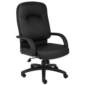 Boss High Back Caressoft Chair In Black, B7401