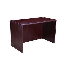 Boss Desk Shell 48X24, Mahogany, N104-M