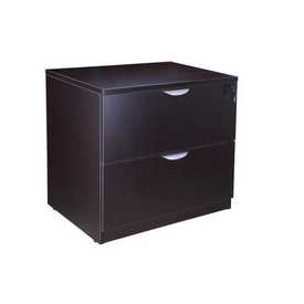Boss 2-Drawer Lateral File, Mocha, N112-MOC
