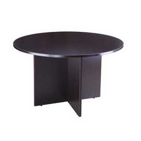 Boss 47" Round Table, Mocha, N123-MOC