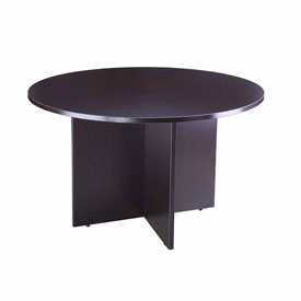 Boss 42" Round Table, Mocha, N127-MOC
