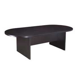 Boss 95W X 43D Race Track Conference Table, Mocha, N136-MOC