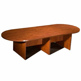 Boss 10Ft Race Track Conference Table - Cherry, N137-C