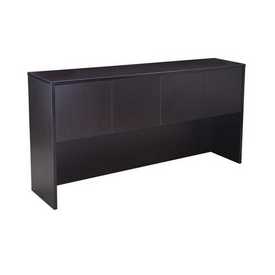 Boss Hutch With Doors, Mocha 71*15*36, N144-MOC