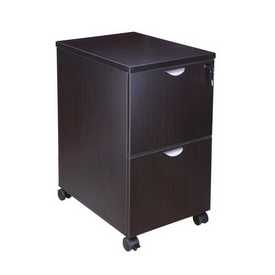 Boss Mobile Pedestal, File/File Mocha 16*22*29.5H, N149-MOC