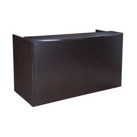Boss Reception Desk, 71W X 30/36D X 42H, Mocha, N169-MOC