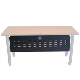 Boss Training Table Modesty Panel (Fits 60" Table), NTTMP60-BK