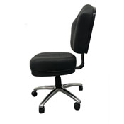American Gaming Supply Deluxe Black on Black Poker Chair, ags-8240