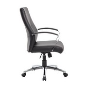 Boss LeatherPlus Executive Chair in Black, B10101-BK