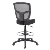 Boss Contract Mesh Armless Drafting Stool, B16020