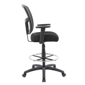 Boss Contract Mesh Drafting Stool, B16021