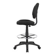 Boss Drafting Stool (B315-Bk) W/Footring, B1615-BK