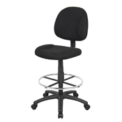 Boss Drafting Stool (B315-Bk) W/Footring, B1615-BK