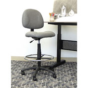 Boss Drafting Stool (B315-Gy) W/Footring, B1615-GY