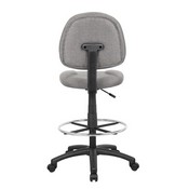 Boss Drafting Stool (B315-Gy) W/Footring, B1615-GY
