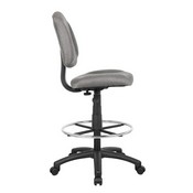 Boss Drafting Stool (B315-Gy) W/Footring, B1615-GY
