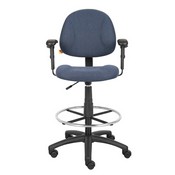 Boss Drafting Stool (B315-Be) W/Footring And Adjustable Arms, B1616-BE