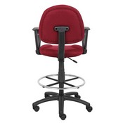 Boss Drafting Stool (B315-By) W/Footring And Loop Arms, B1617-BY