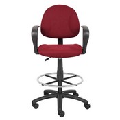 Boss Drafting Stool (B315-By) W/Footring And Loop Arms, B1617-BY
