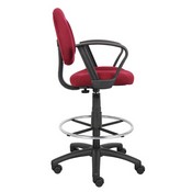 Boss Drafting Stool (B315-By) W/Footring And Loop Arms, B1617-BY
