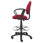 Boss Drafting Stool (B315-By) W/Footring And Loop Arms, B1617-BY