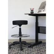 The DOT drafting stool, Black, B16210-BK