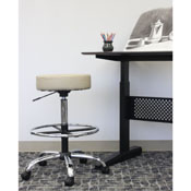 Boss Caressoft Medical/Drafting Stool in Beige, B16240-BG