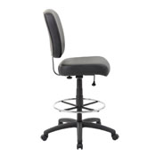 Boss Oversized Drafting Stool, B1680-BK