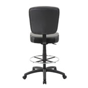 Boss Oversized Drafting Stool, B1680-BK