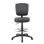 Boss Oversized Drafting Stool, B1680-BK