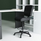 Boss Oversized Drafting Stool, B1680-BK