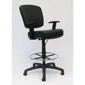 Boss Oversized Drafting Stool, B1681-BK, B1681-BK