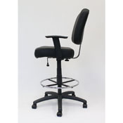 Boss Oversized Drafting Stool, B1681-BK, B1681-BK