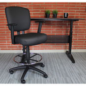 Boss Oversized Drafting Stool, B1681-BK, B1681-BK