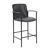 Boss Contemporary Mesh Counter Stool, Black, B16909-CS