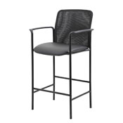 Boss Contemporary Mesh Counter Stool, Black, B16909-CS
