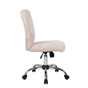 Tiffany Fur Chair-Cream, B220-FCRM